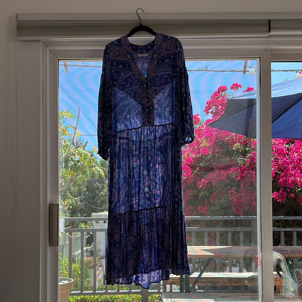 Spell & The Gypsy Purple/Blue Paisley Dress